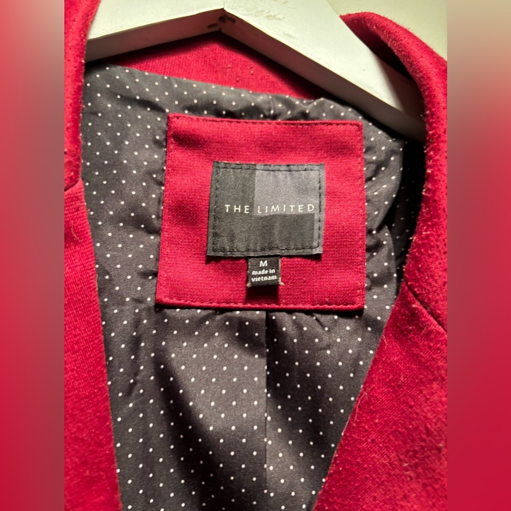 Fitted Raspberry Express Blazer - Picture 2 of 4
